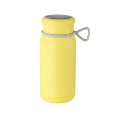 Intelligent Thermostatic Hand Cup Stainless Steel Heating Seamless Liner - Yellow - View 1