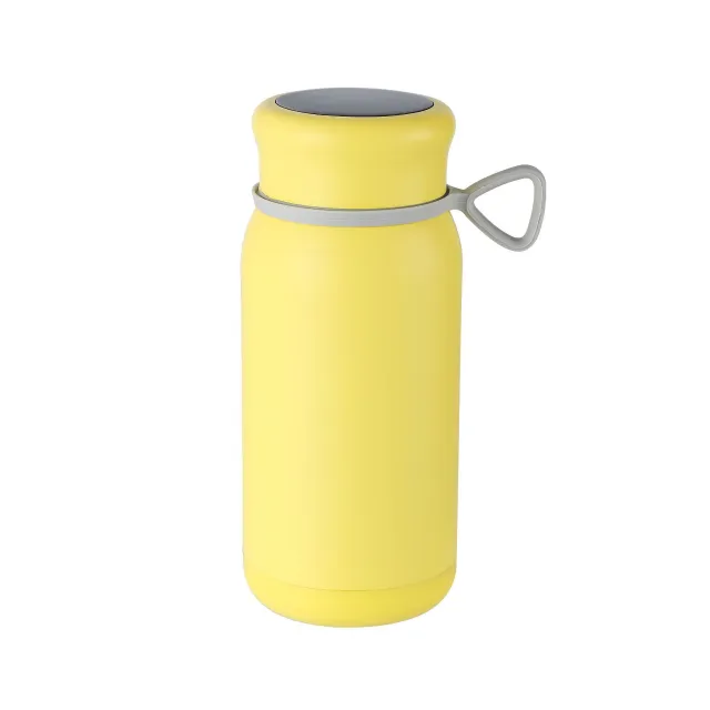 Intelligent Thermostatic Hand Cup Stainless Steel Heating Seamless Liner Yellow - Shop at LoveMi