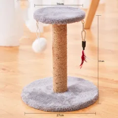 Cat Scratcher Sisal Vertical Durable Non-dandruff Anti-scratch Toy Cat Supplies - 2Style - View 1