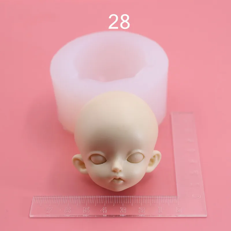 Baby Face Mold Pottery, Head Mold Novice Practice Hands - 28Style