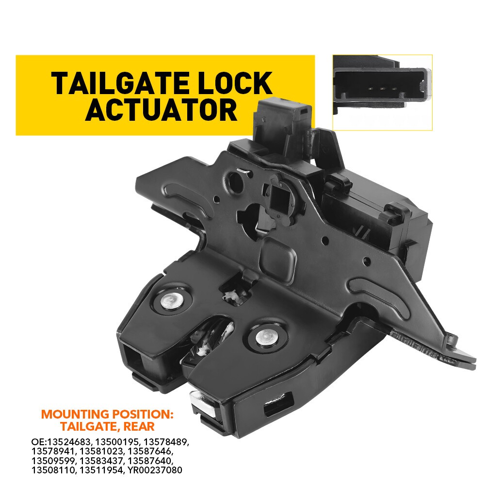 For Vauxhall Mokka 2012-2022 Rear Tailgate Boot Lid Lock Latch Catch Mechanism