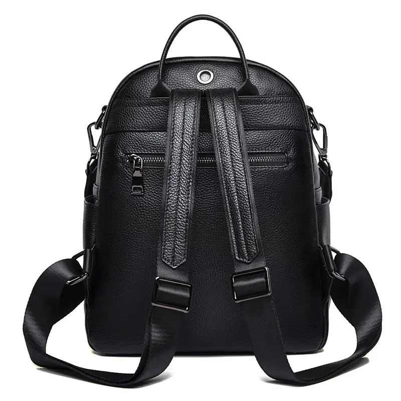Women's Trendy Fashion Genuine Leather Women's Backpack
