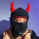 Devil Horns With Red Edge
