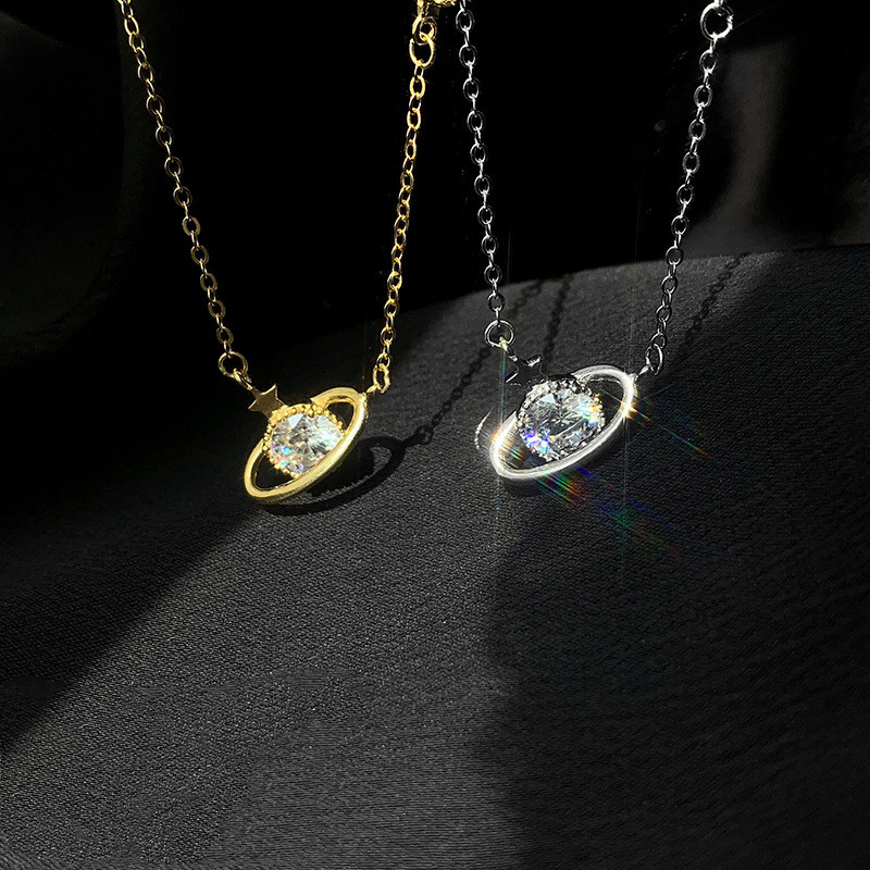 Ins Wind Light Luxury Niche Design Sense Asteroid Necklace