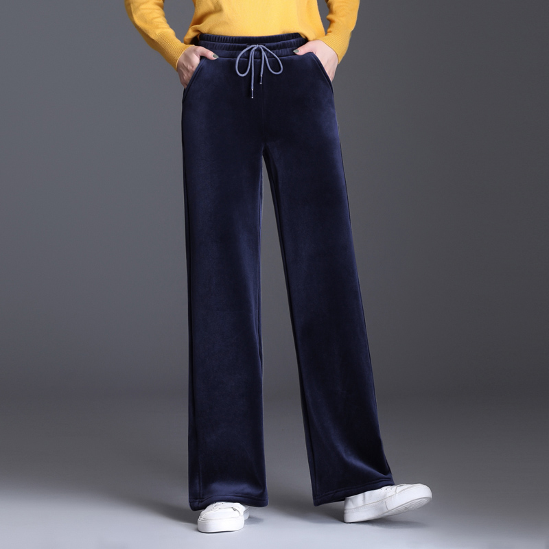 Title 5, Womens Long Trousers Straight Leg High Waist D...