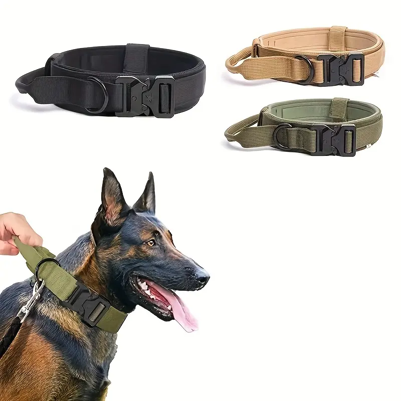 Heavy Duty Military Tactical Dog Collar