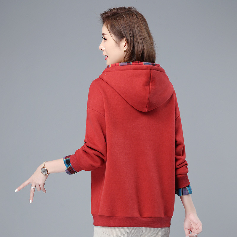 Women's Velvet Padded Sweater Autumn And Winter