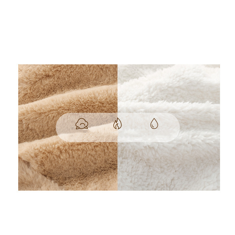 Boys And Girls Hats Baby Plush Scarf All-in-one