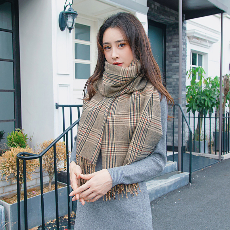 Fashion Warm Cashmere Scarf In Autumn And Winter