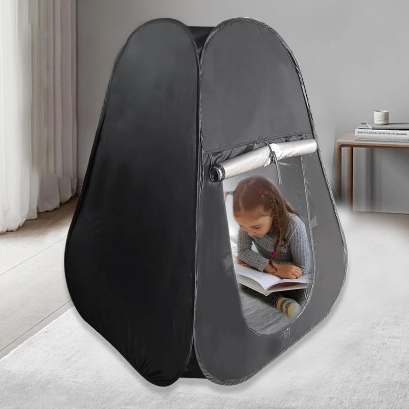 Up Sensory Den Blackout Tent For Educational Support Kids Anxiety Relief — image 4