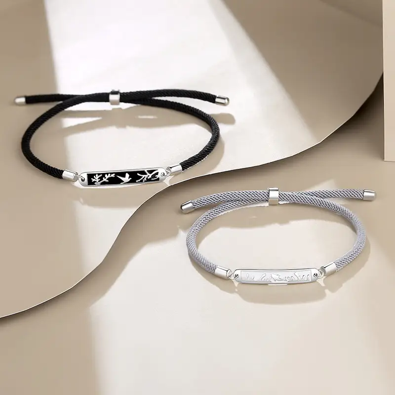Bracelet Sterling Silver Niche Design Geometry