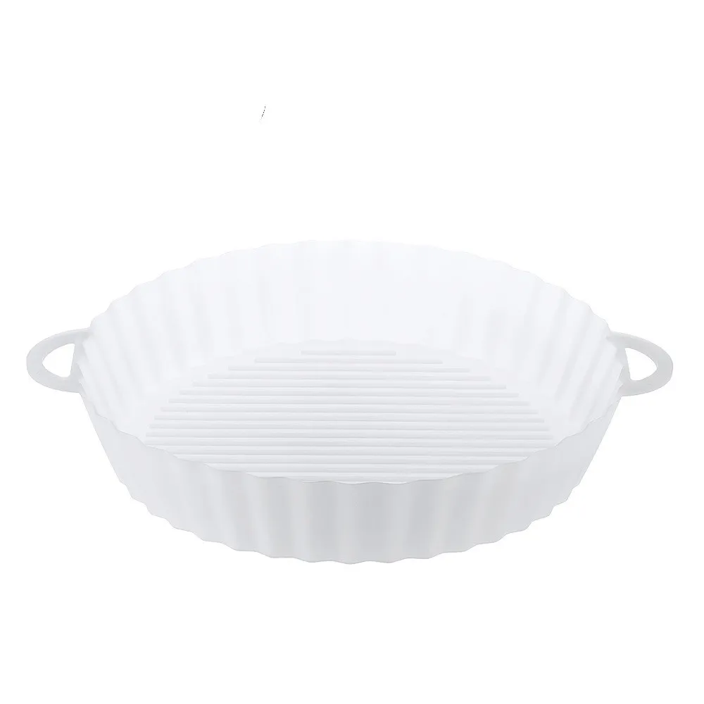 Air Fryer Tray Silicone Kitchen Supplies AirFryer Silicone Pot Grill Pan Accessories Disposable Paper Liner – image 3