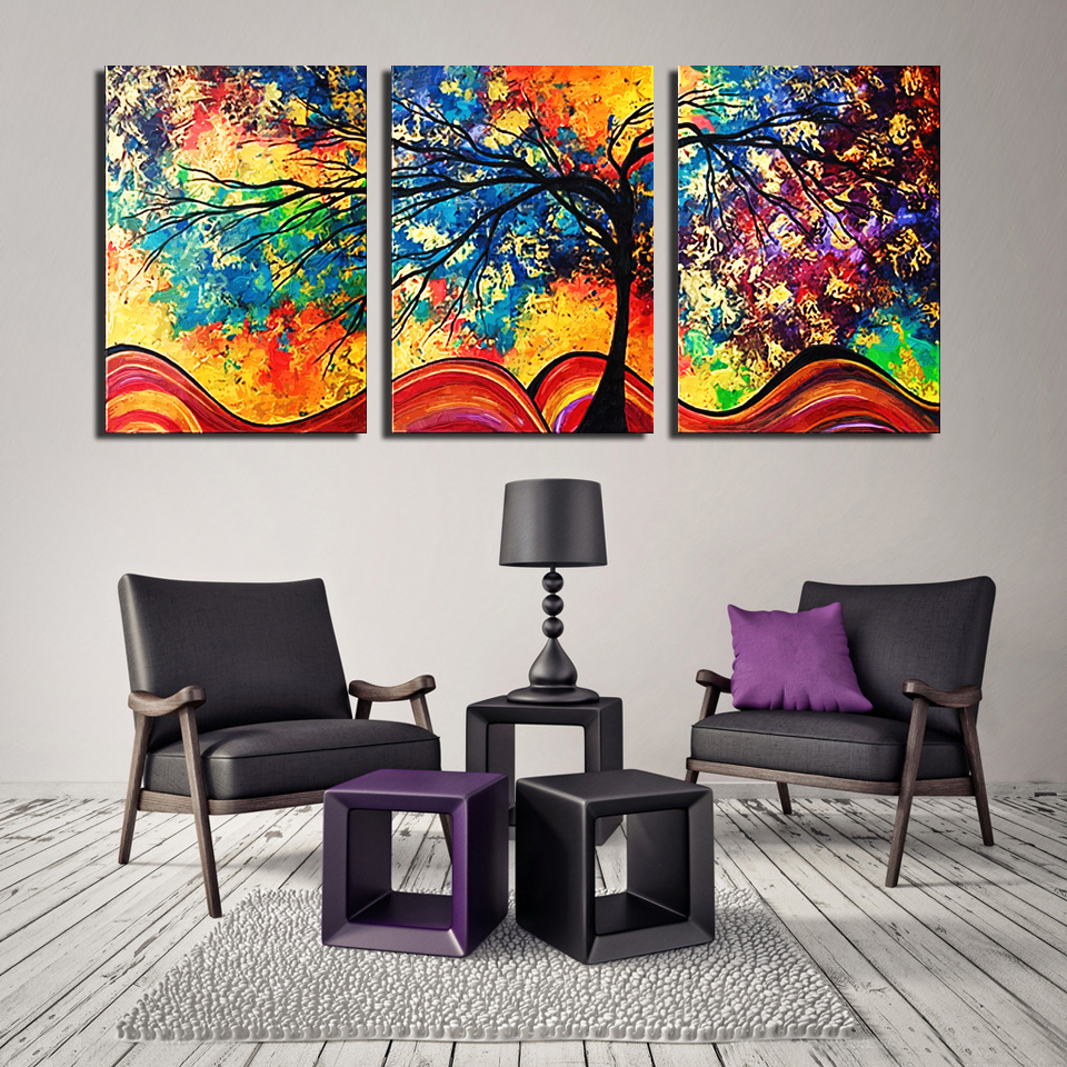 Decorative Painting Of Art Pavilion Living Room — foto 3