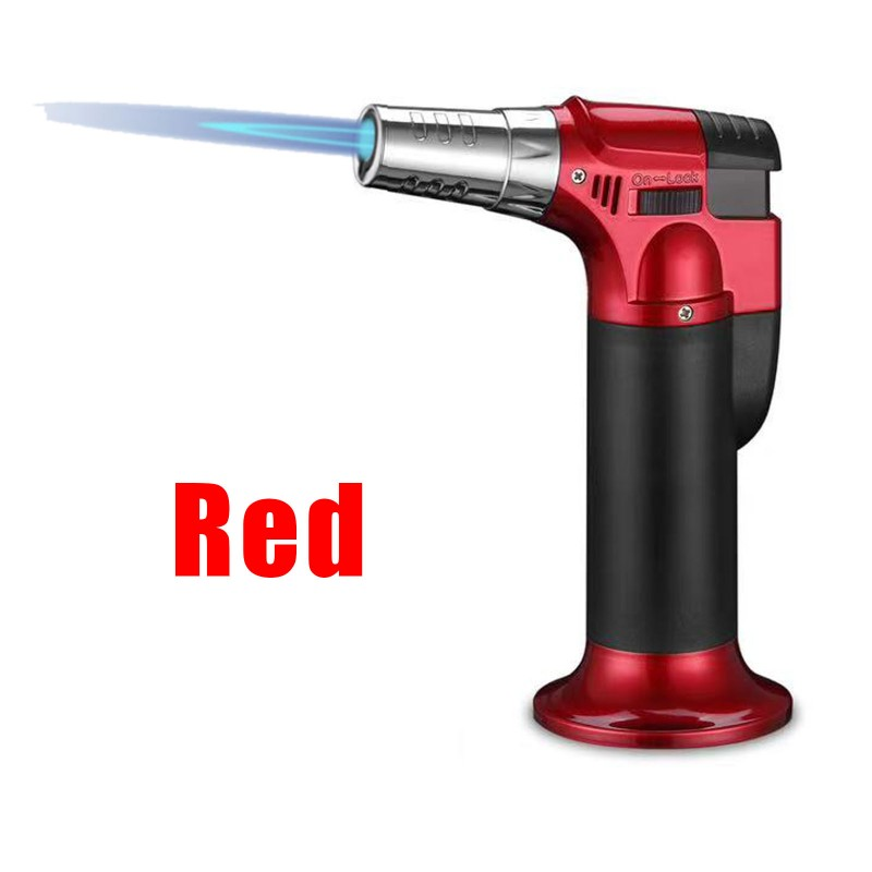 Red, Capable Of Igniting Cigars, Flamethrower, Welding Torch, Barbecue Lighter, Ignition Device. Windproof And Adjustable Single Flame. Rechargeable. Ergonomic Design. Comfortable To Hold. Suitable Fo