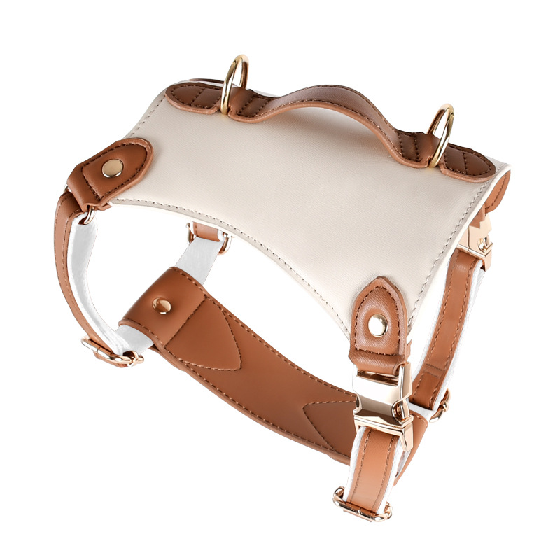 Breast strap brown