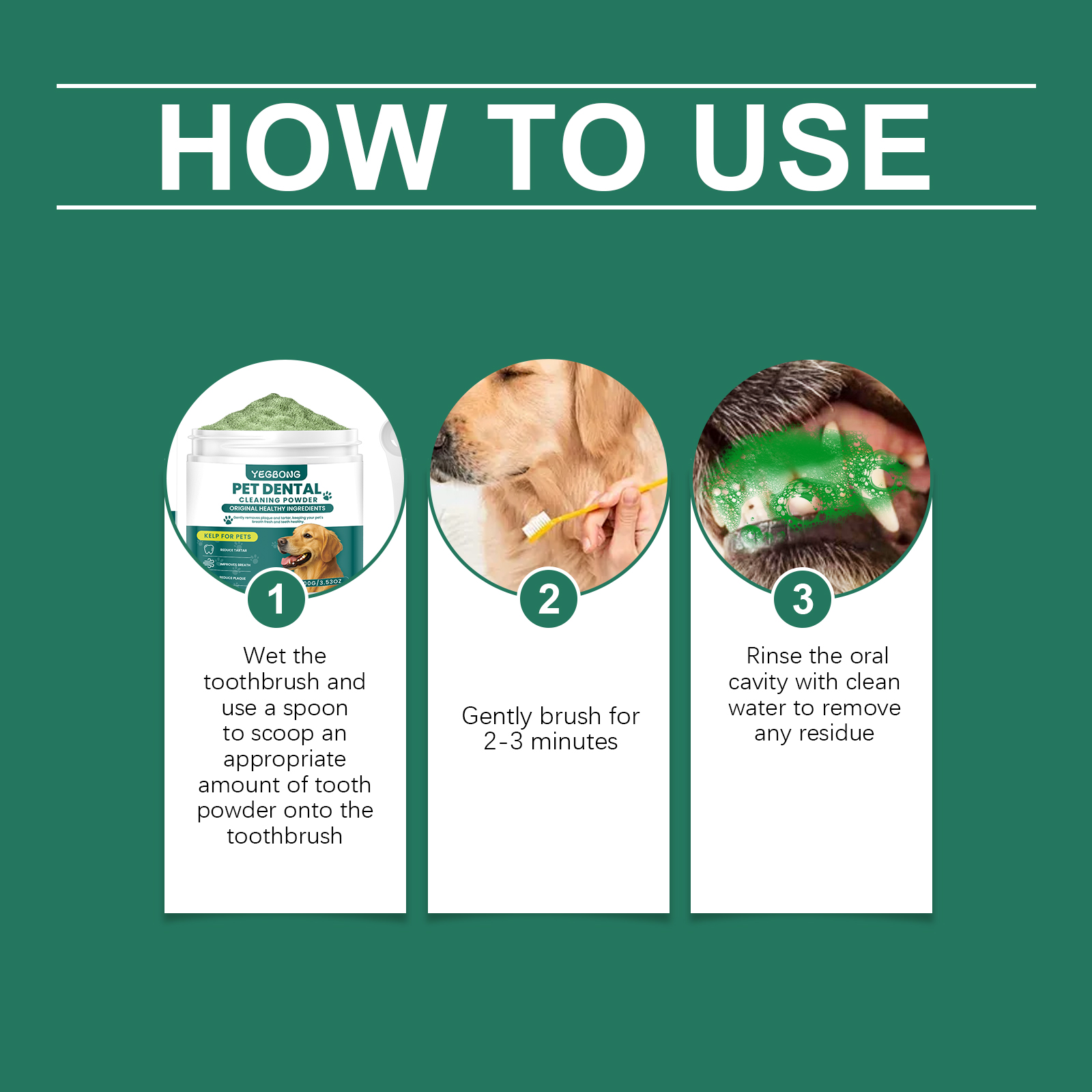 Dog Tooth Cleaning Powder 4