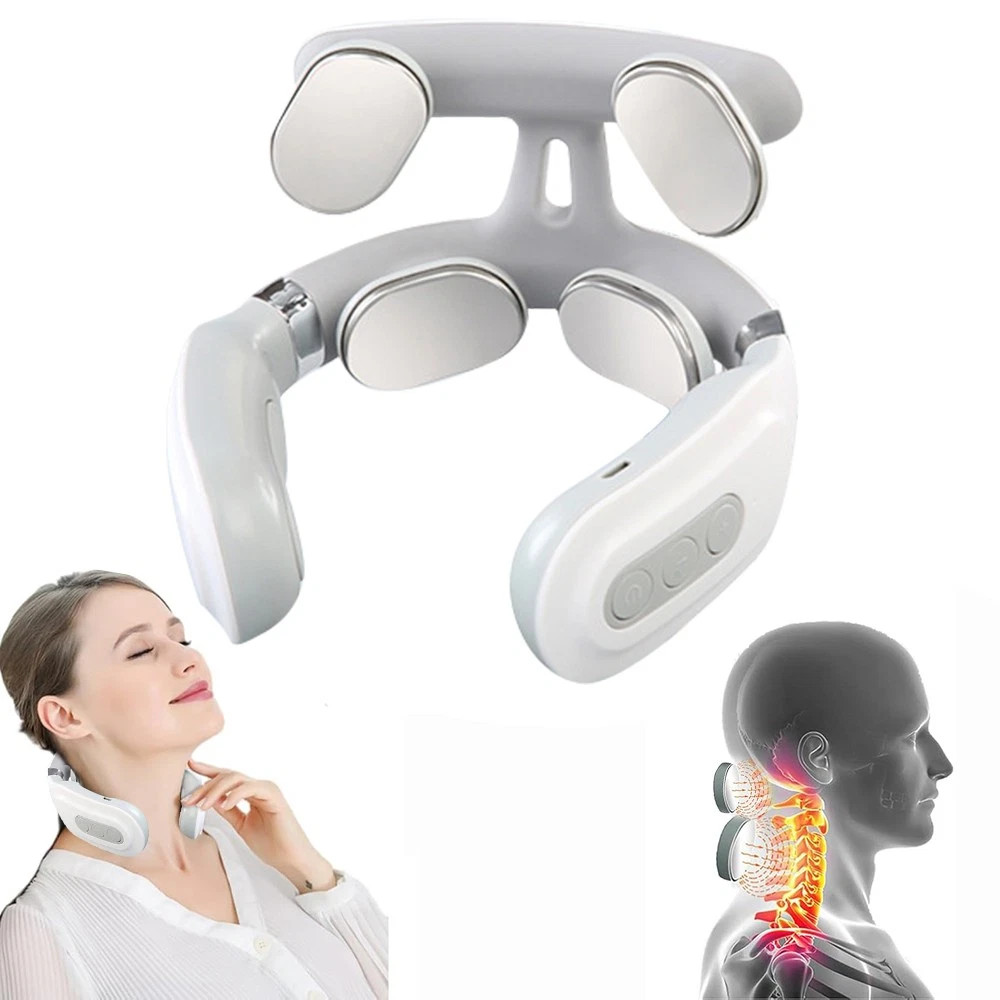 Electric Cervical Neck Pulse Massager Pain Shoulder Relief Body Muscle Relax — image 10