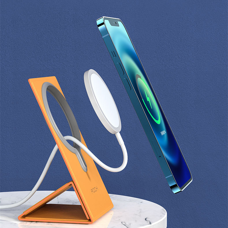Wireless Charger Folding Stand Desktop Base - Image 2
