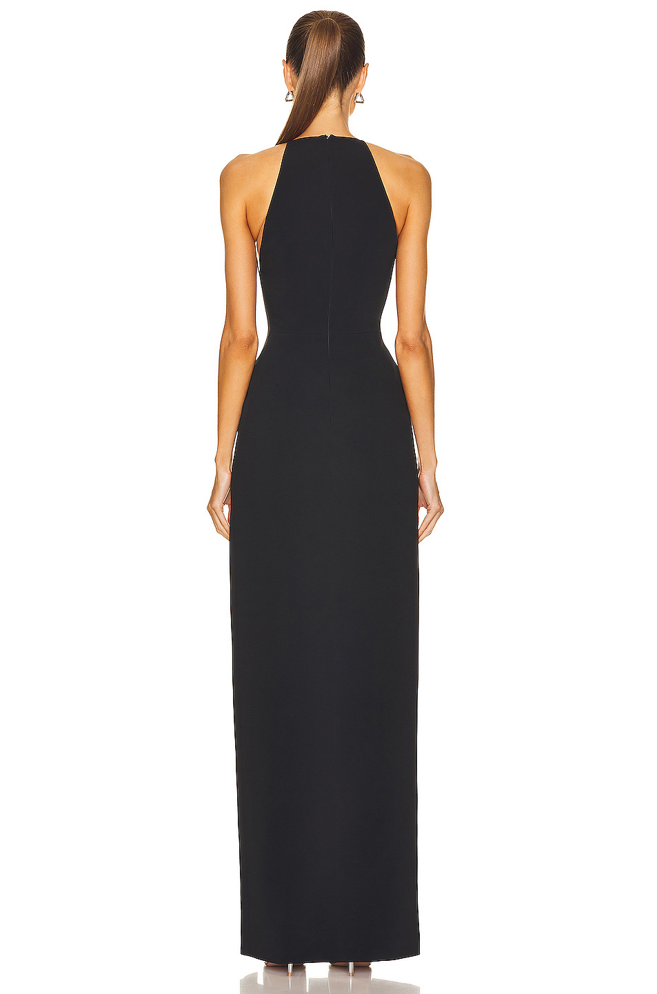 Round Neck Mesh Stitching Dress