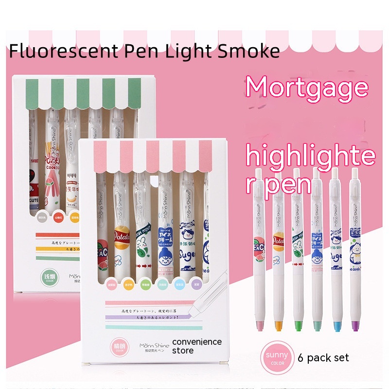 Fluorescent Pen Light Smoke