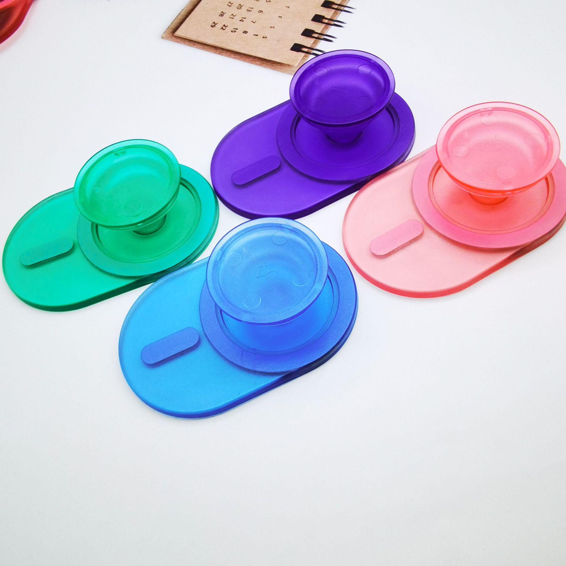 Color Translucent Oval Airbag Magnetic Phone Holder - Image 9
