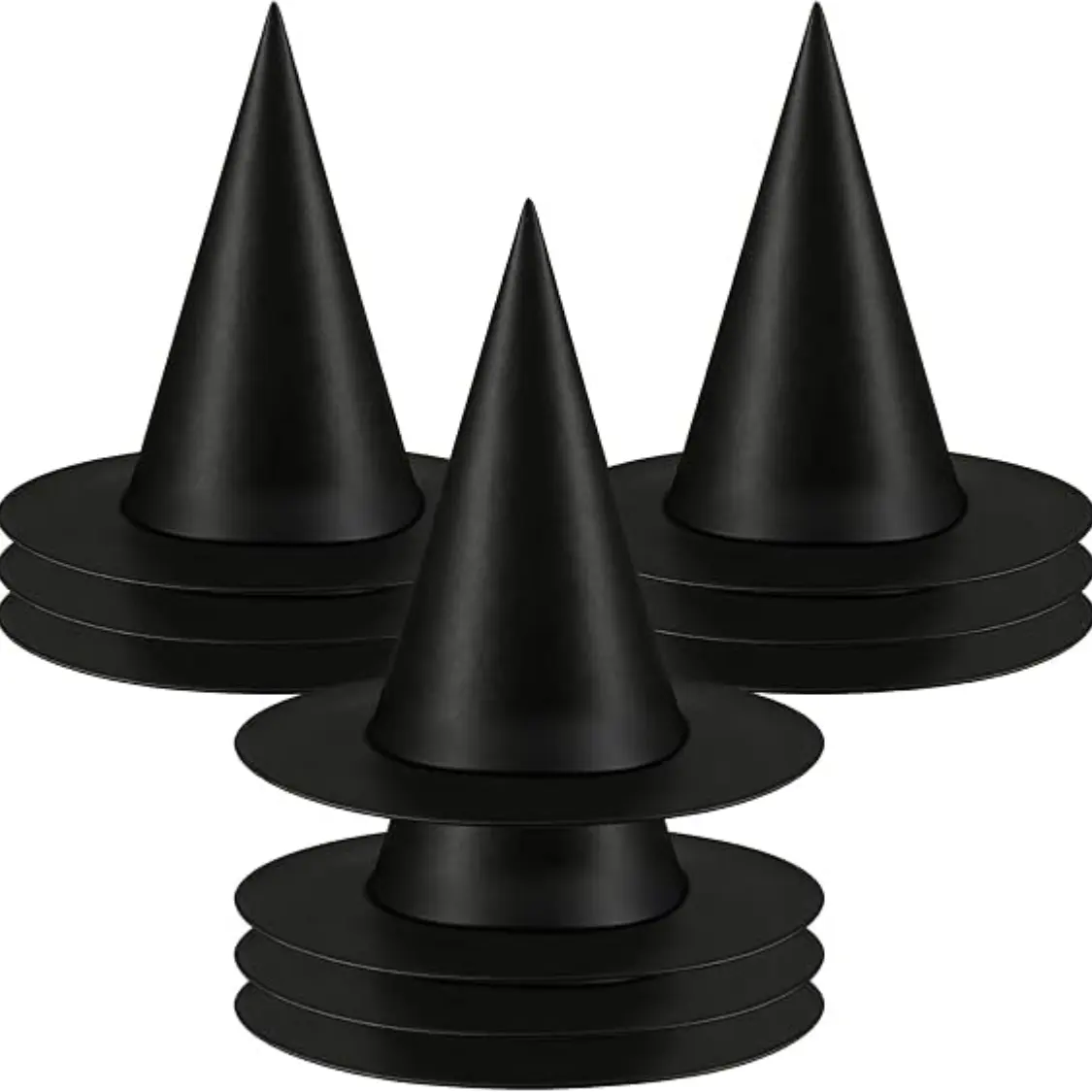 10 Pack Halloween Witch Hats Decorations
