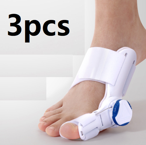 Verstelbare hallux-valguscorrector – wit