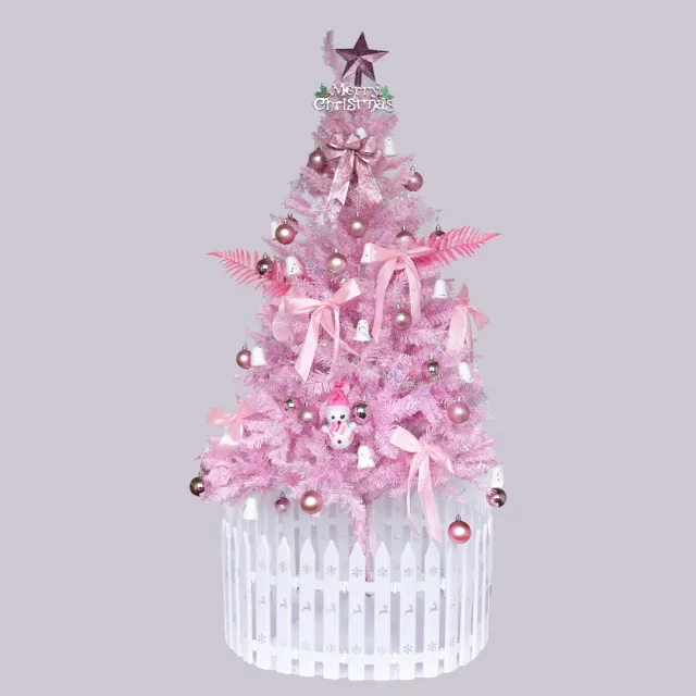Enchanted Blush Christmas Tree Dreamy Artificial Holiday Tree For Whimsical Home Decor & Gift Ideas 6Ft Christmas Tree Pink - Shop at LoveMi