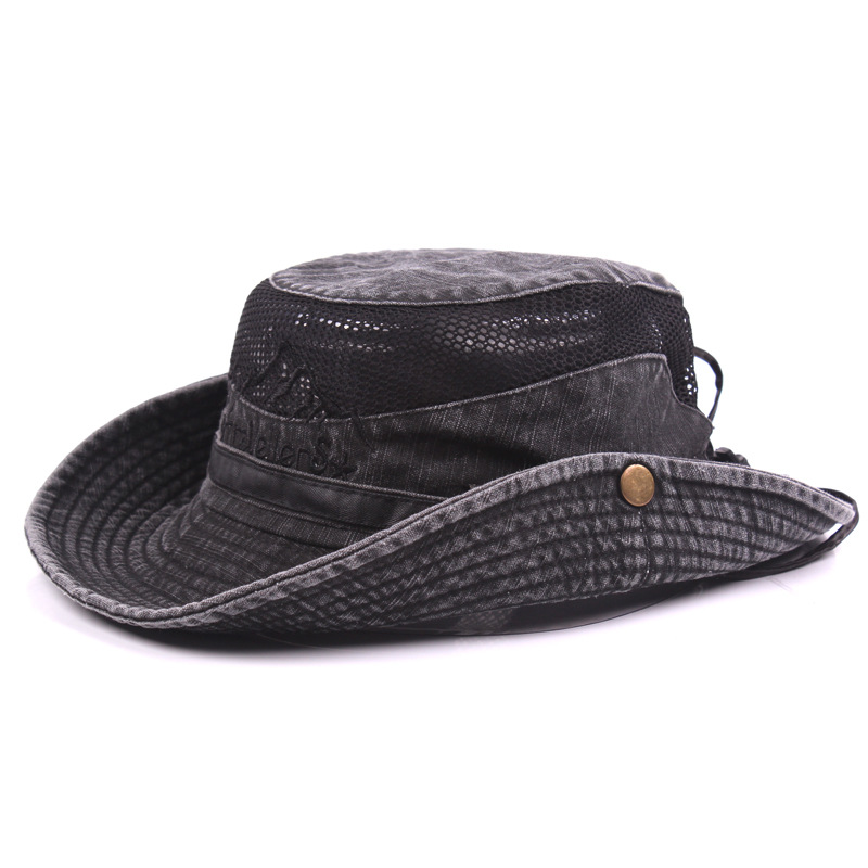 Spring And Summer Outdoor Sunshade Cotton Mesh Ladies Mountaineering Hat
