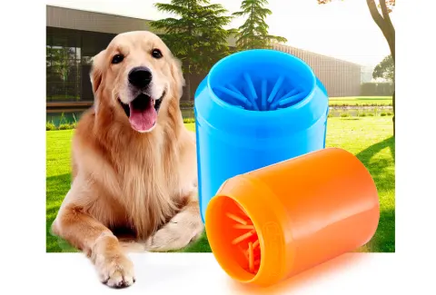 Pet Foot Washing Cup Dogs and Cats Automatic Claw