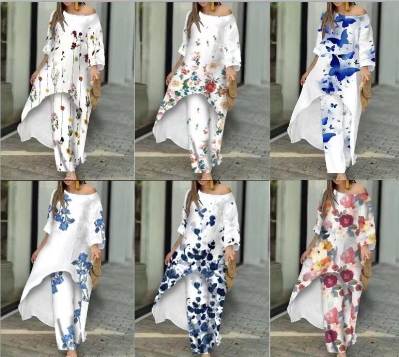 Title 4, Sunscreen Suit Wide Leg Pants Set Stay protecte...