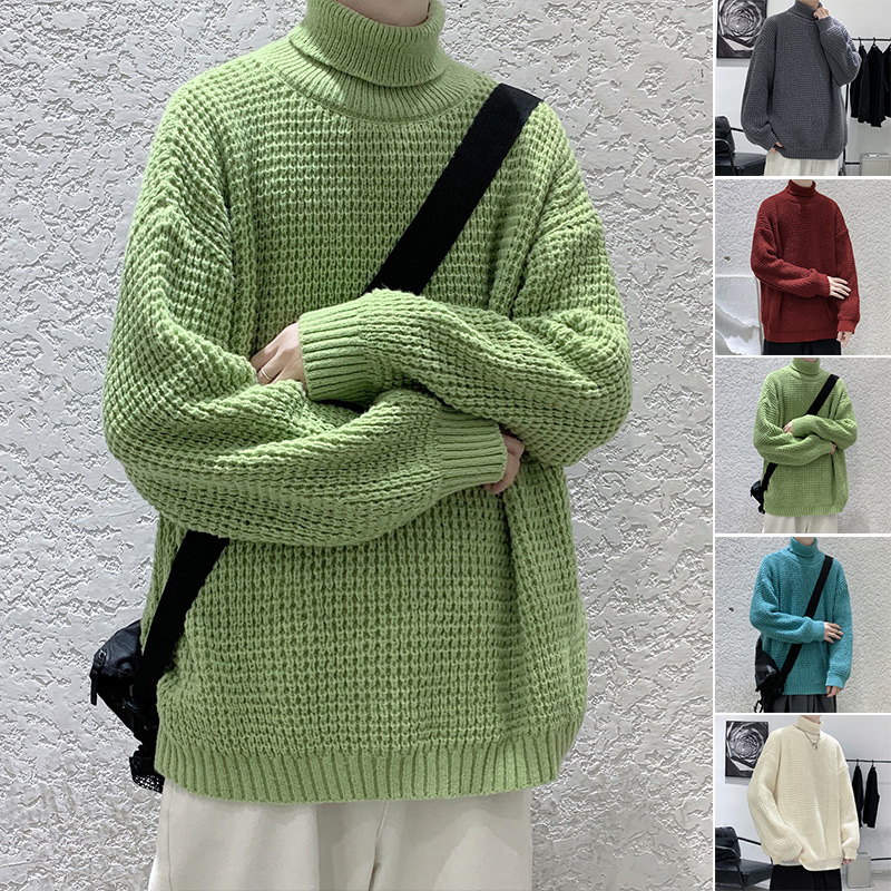 Title 6, Fashion Loose Solid Color Sweater