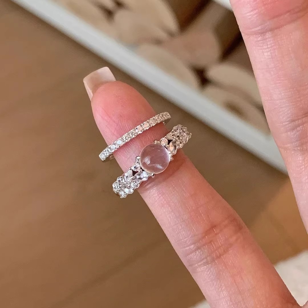 Bague ouverte Chalcedony Sailor Moon — Élégance et brillance - image 2