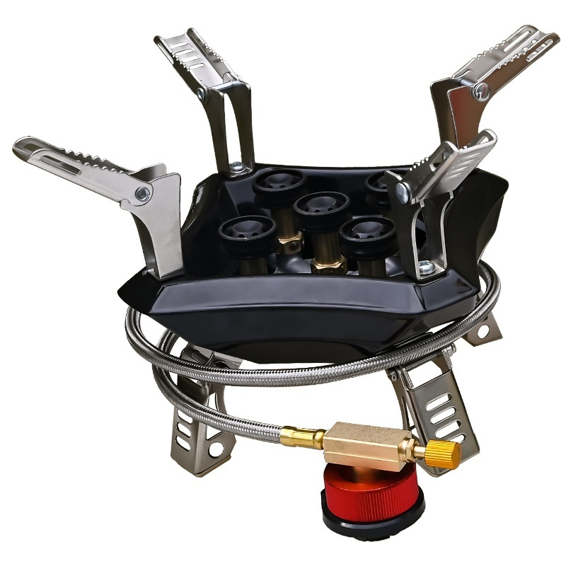 Title 2, Outdoor Fierce Fire Stove Head Camping Portable...