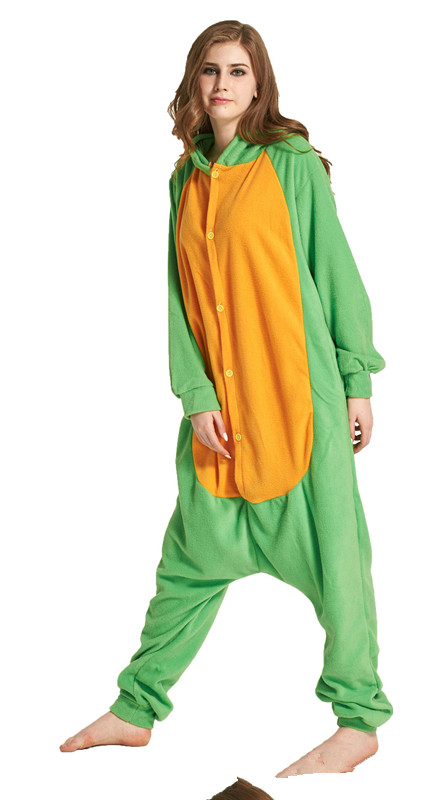 Title 4, Cartoon turtle one-piece pajamas