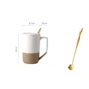 White With Spoon Lid Bag