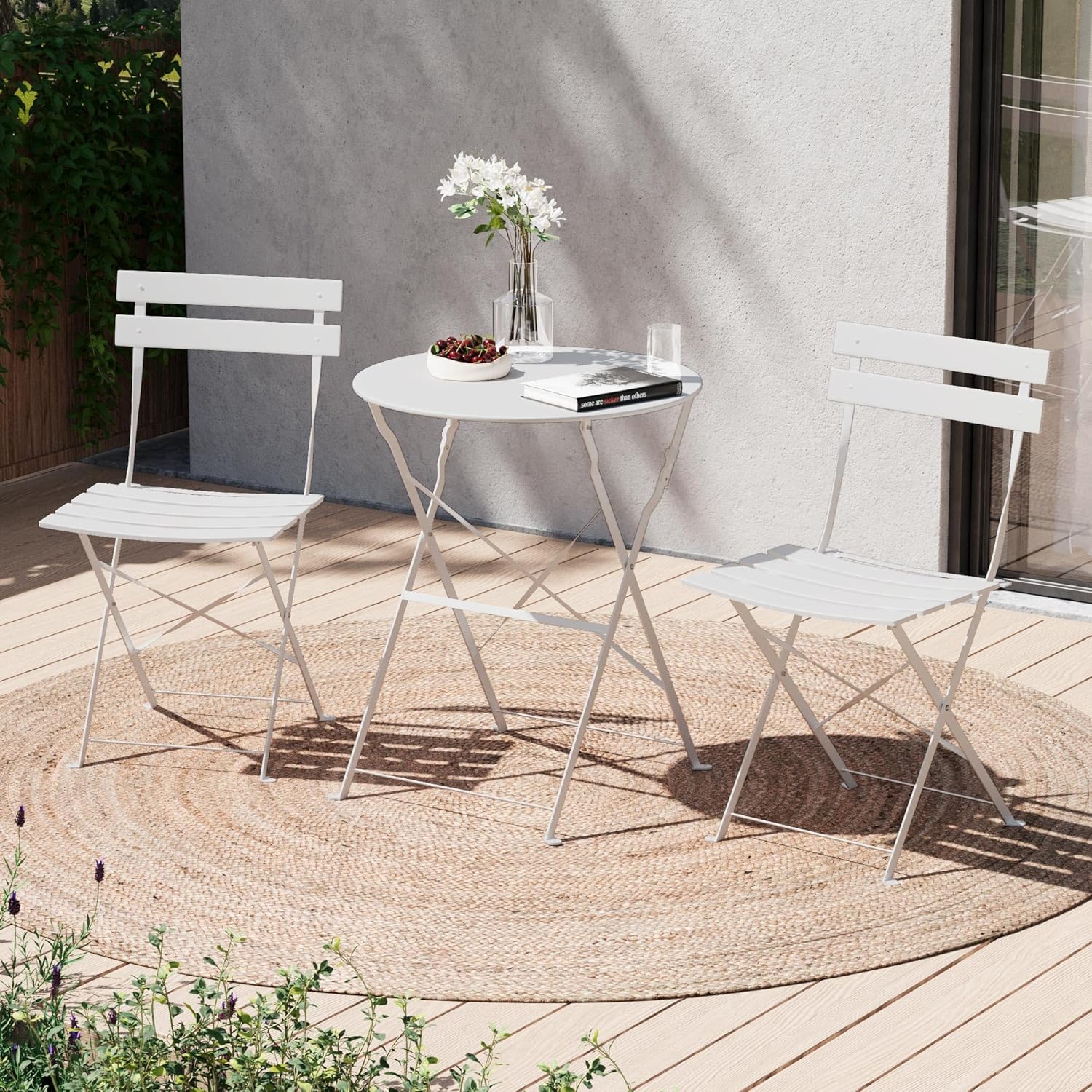 3-Piece Foldable Bistro Set, picture 2 of 7