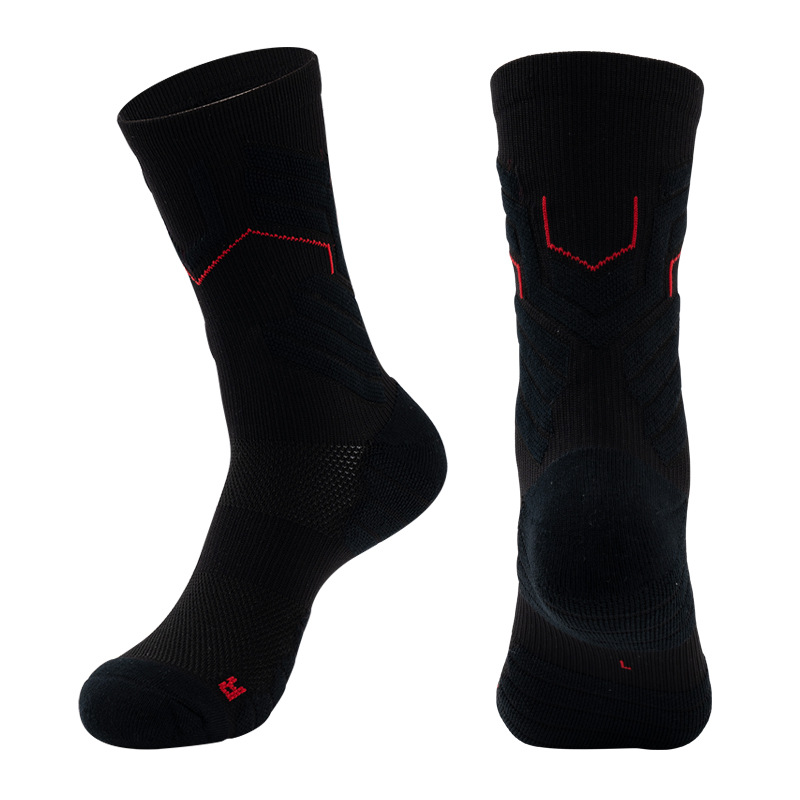 Men's New Mid Barrel Elite Basketball Socks