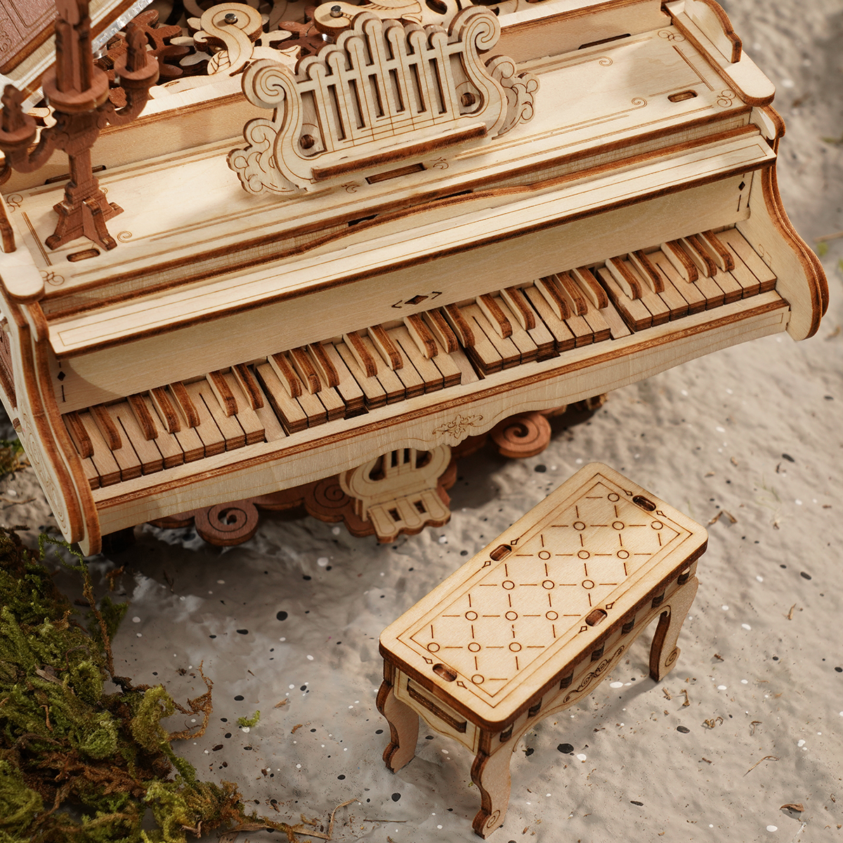 puzzle en bois 3d Piano MagikRokR