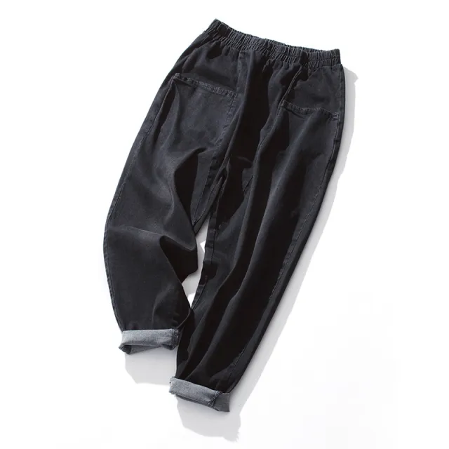 Loose Plus Size Women Stretch Jeans Black - Shop at LoveMi