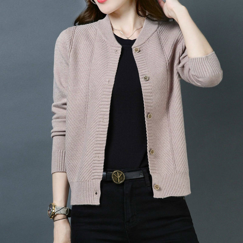 Title 5, Completo corto da donna con cardigan lavorato a...