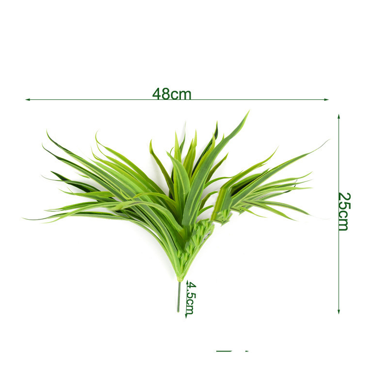 Title 10, Arranjo de flores de parede de planta Chlorophytum