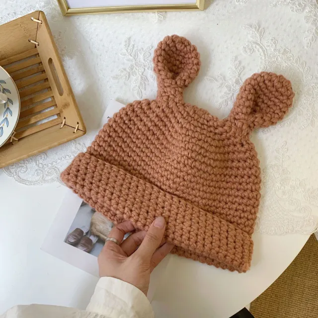 Cute Wool Hat Female Warm Student Soft Girl Brown - Shop at LoveMi