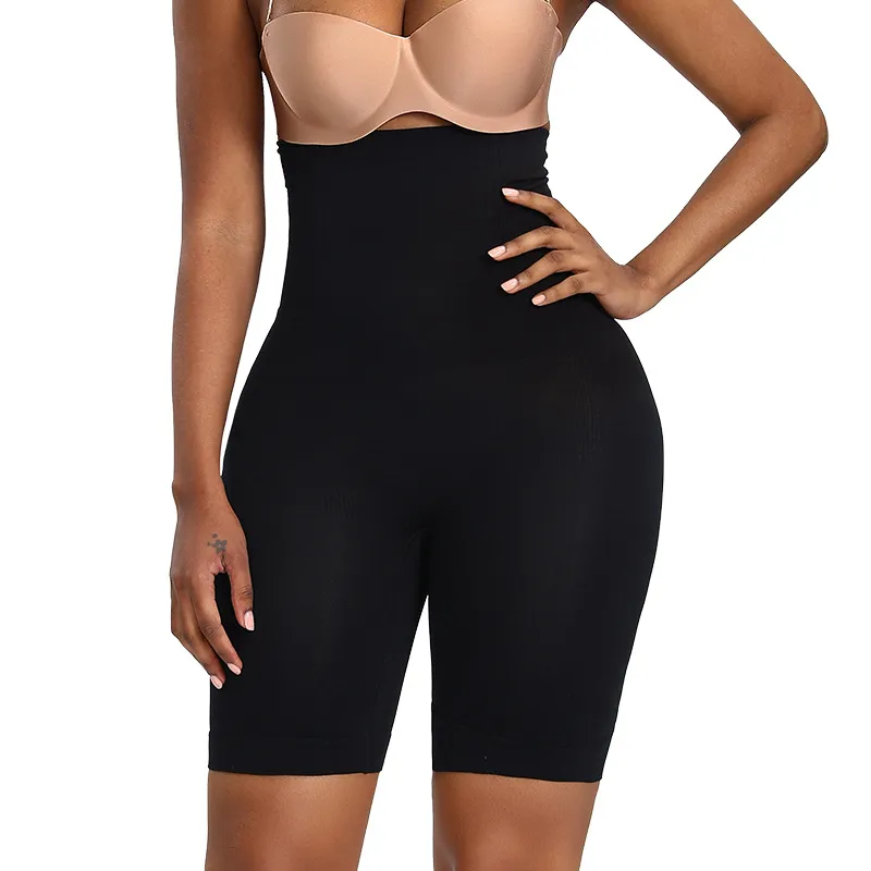 Powerful High Waist Abdominal Underpants Ladies Corset - 2Black