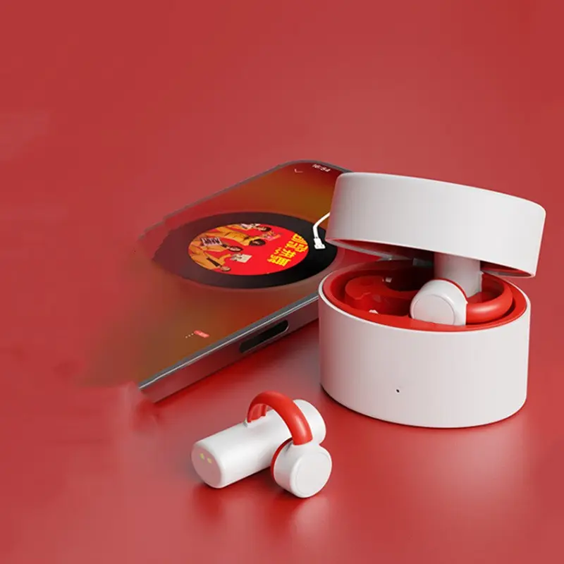 Wireless Ear Bone Clip Conduction Bluetooth Headset