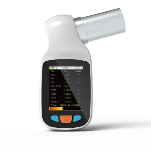 SP70B Digital Color Spirometer Pulmonary Function Lung Volume Device