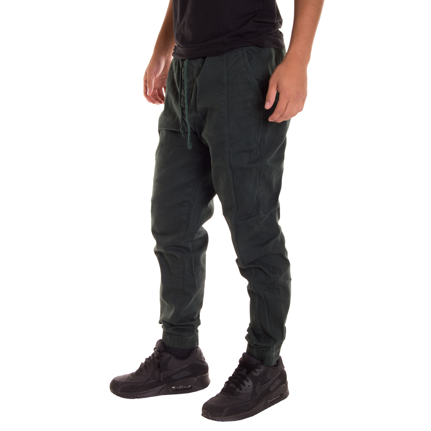 Men's Tethered Elastic Panel Sweatpants