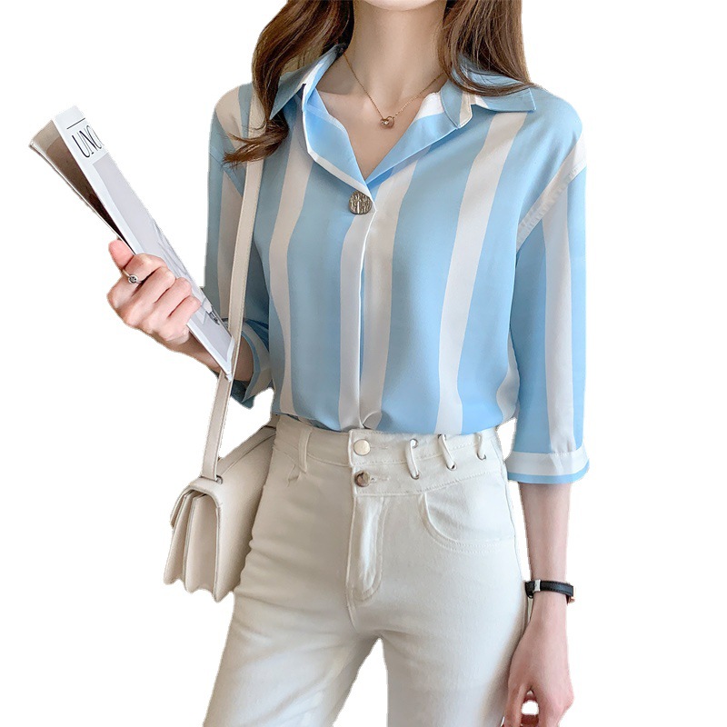 Title 3, Chiffon Shirt Women