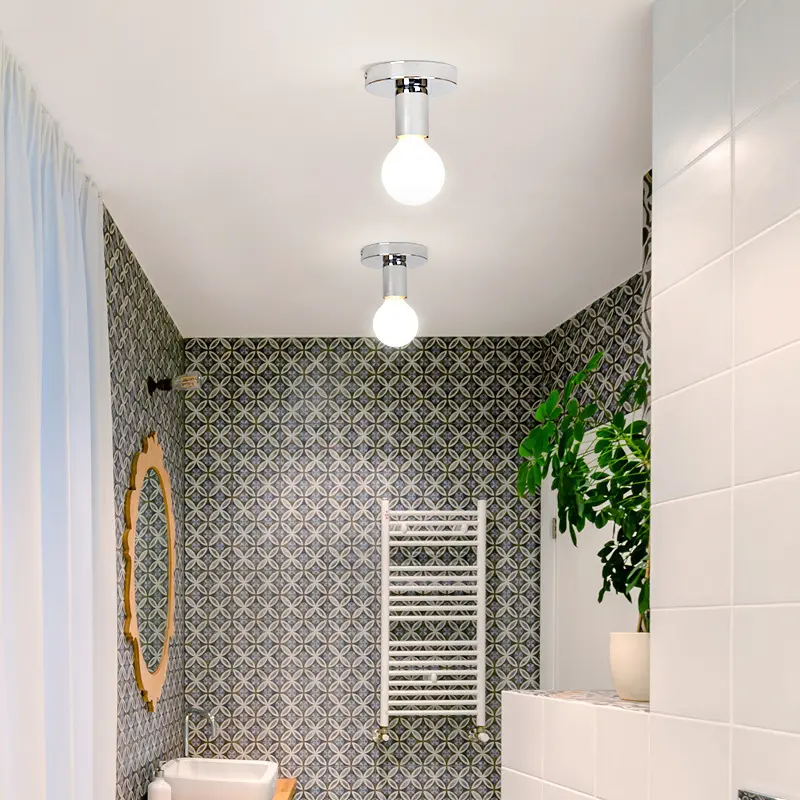 Bulb Ceiling Light Creative Simple Balcony Porch