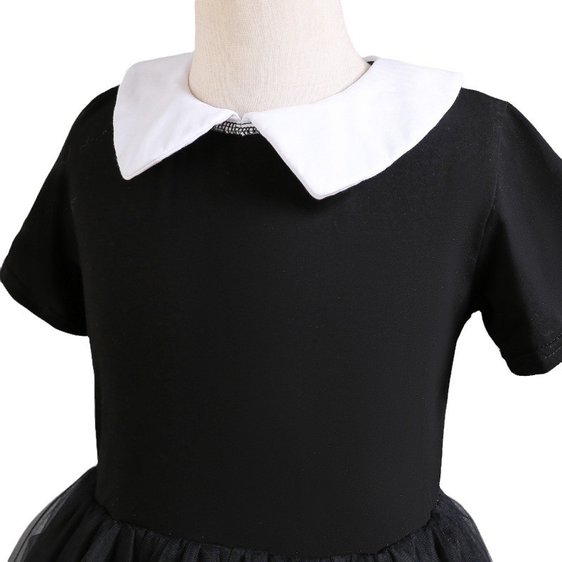 Doll Collar Mesh Umbrella Princess Dress - Image 6